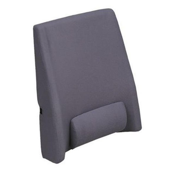 Duro-Med Duro-Med 555-8073-0355 Deluxe Adjustable Back Support With Adjustable Lumbar Center Cushion - Grey 555-8073-0355